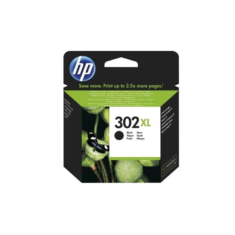 CART.IJ.HP F6U68AE Nº302XL NEGRO 480 PÁG