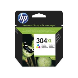 CART.IJ.HP N9K07AE Nº304XL TRICOLOR 300