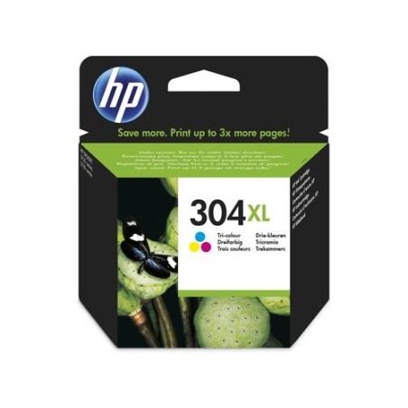 CART.IJ.HP N9K07AE Nº304XL TRICOLOR 300
