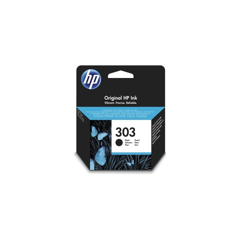 CART.IJ.HP T6N02AE Nº303 NEGRO 200 PA