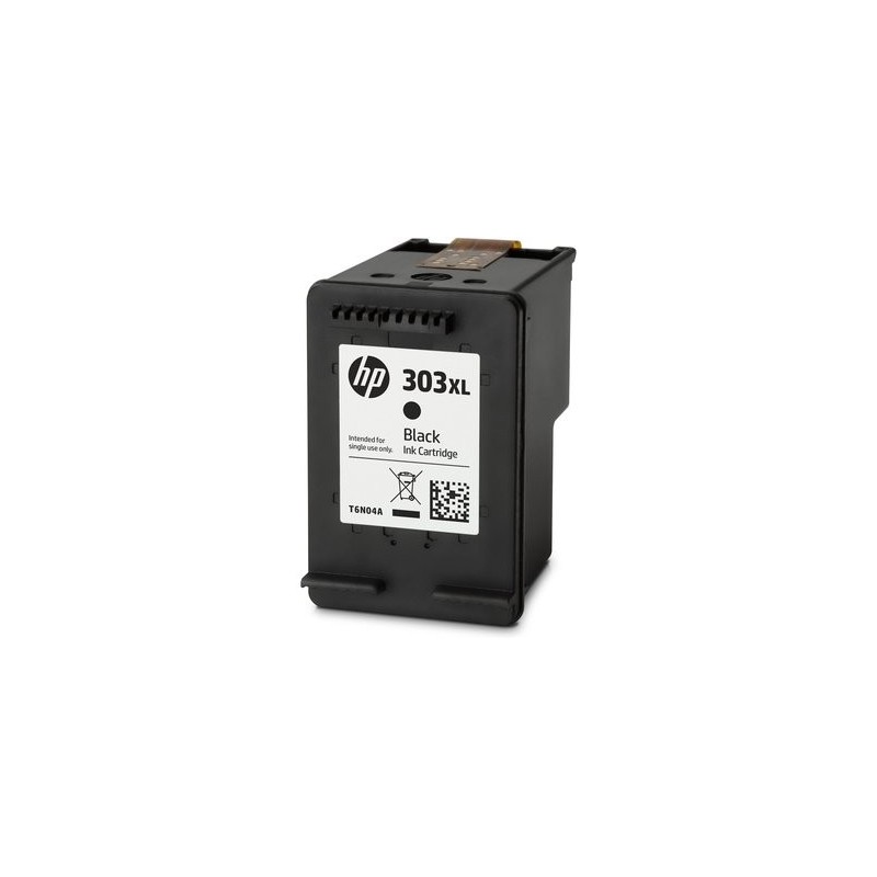 CART.IJ.HP T6N04AE Nº303XL NEGRO 600 PA