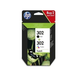 CART.IJ.HP X4D37AE Nº302 NEGRO+COLOR PAC