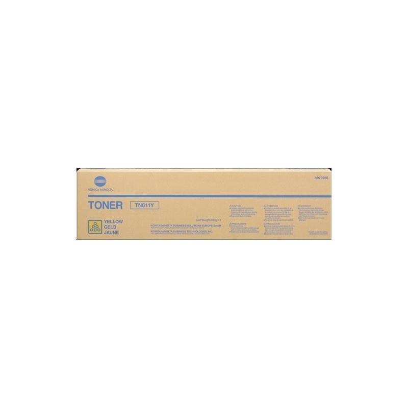 TONER KONICA-MINOLTA TN611Y AMARILLO