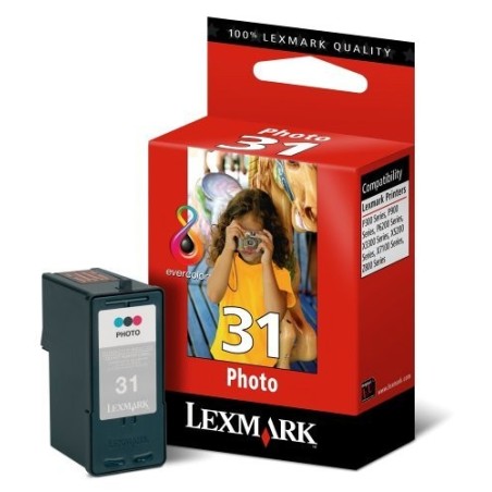 CART.IJ.LEXMARK 18C0031E Nº31 PHOTO
