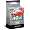 CART.IJ.LEXMARK 18YX143E Nº43XL COLOR