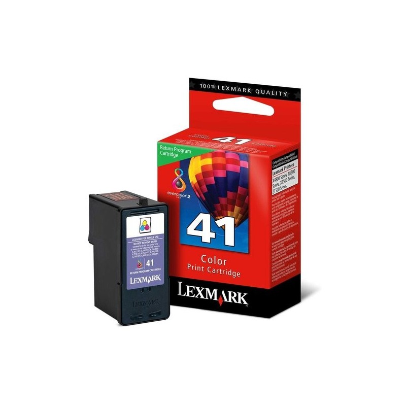 CART.IJ.LEXMARK 18Y0141E Nº41 COLOR