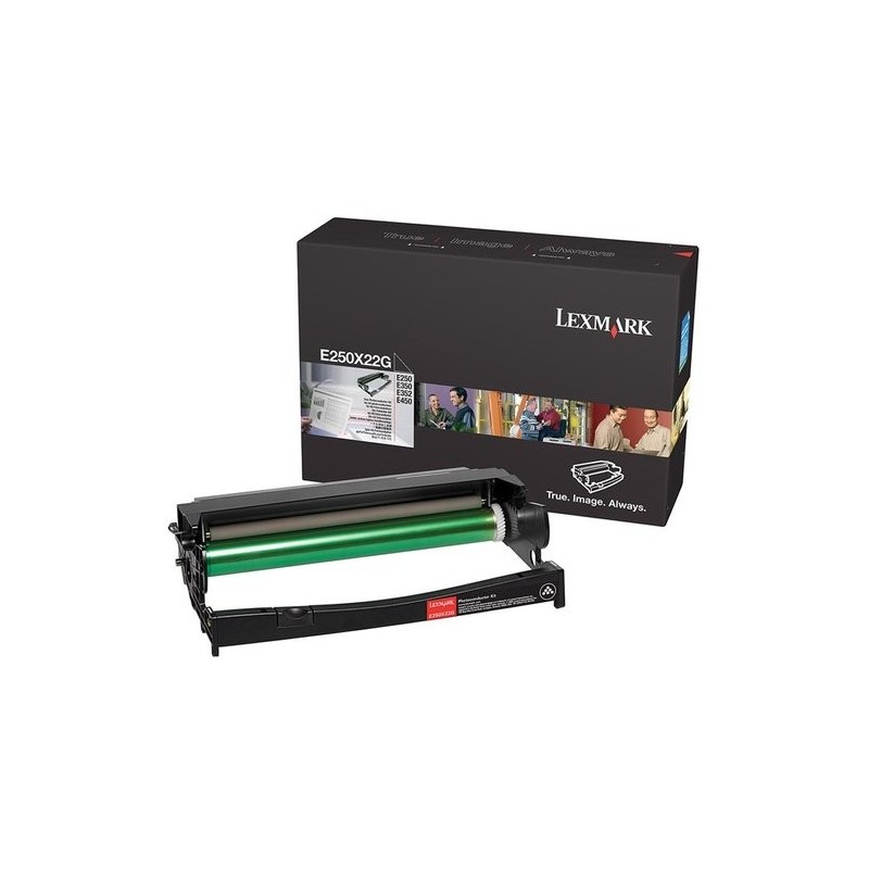 TAMBOR LEXMARK E250X22G NEGRO 30.000 PAG