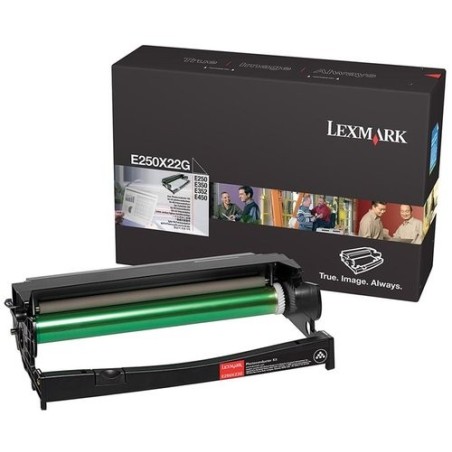 TAMBOR LEXMARK E250X22G NEGRO 30.000 PAG