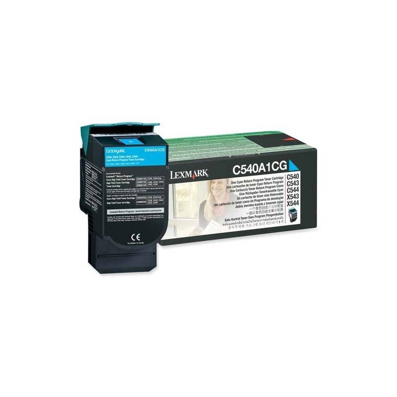 TONER LEXMARK C540A1CG CIAN
