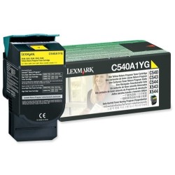 TONER LEXMARK C540A1YG AMARILLO