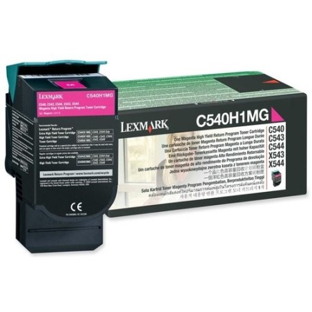 TONER LEXMARK C540H1MG MAGENTA