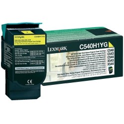 TONER LEXMARK C540H1YG AMARILLO