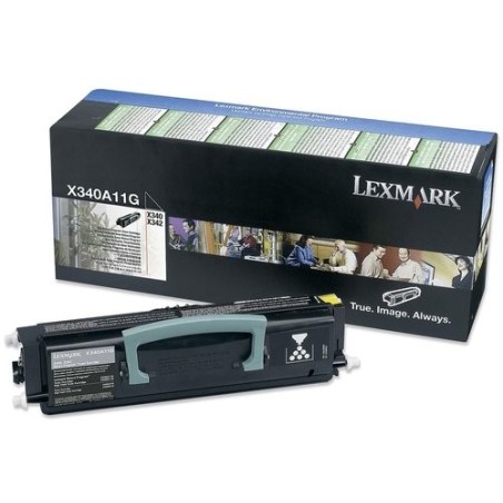 TONER LEXMARK X340A11G-X340A31E NEGRO