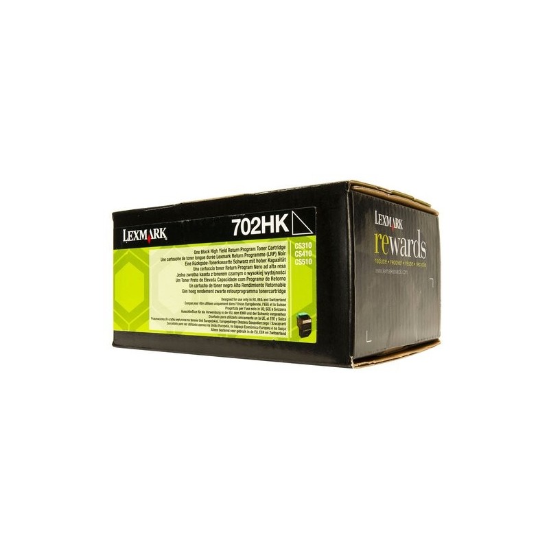 TONER LEXMARK 70C2HK0 NEGRO 4.000 PAG