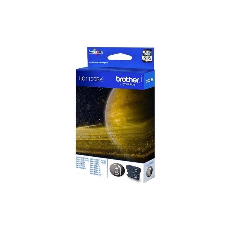 CART.IJ. BROTHER LC 1100BK NEGRO