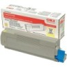 TONER OKI C5600/5700 AMARILLO TYPE C8
