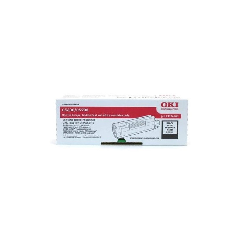 TONER OKI C5600/5700 NEGRO TYPE C8