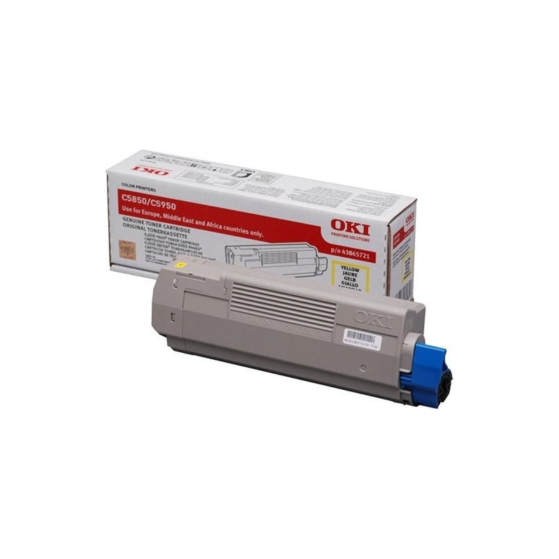 TONER OKI C5850 AMARILLO C11 (6.000 pág)
