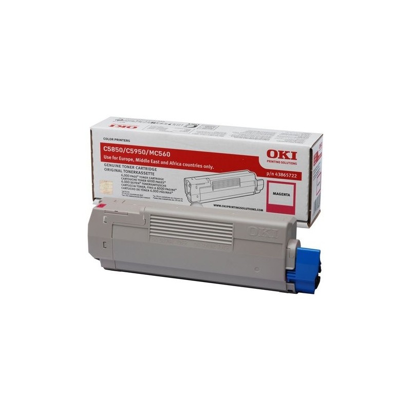 TONER OKI C5850 MAGENTA C11 (6.000 pág)