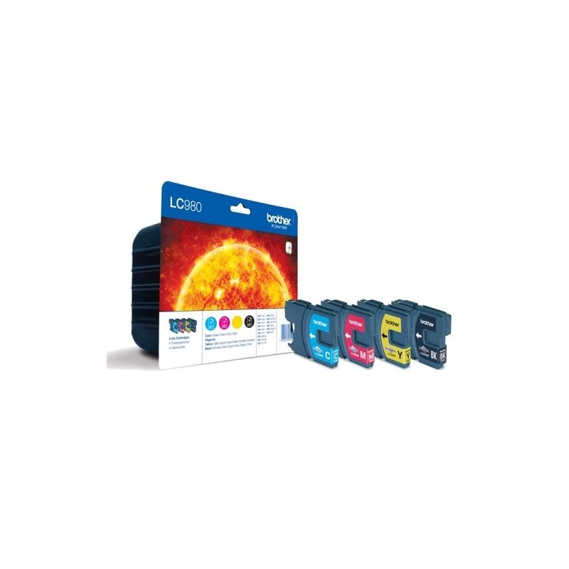 CART.IJ. BROTHER LC-980VALBP PACK 4