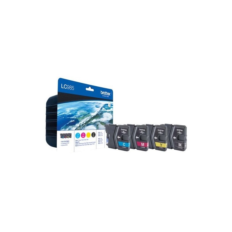 CART.IJ. BROTHER LC-985VALBP PACK 4