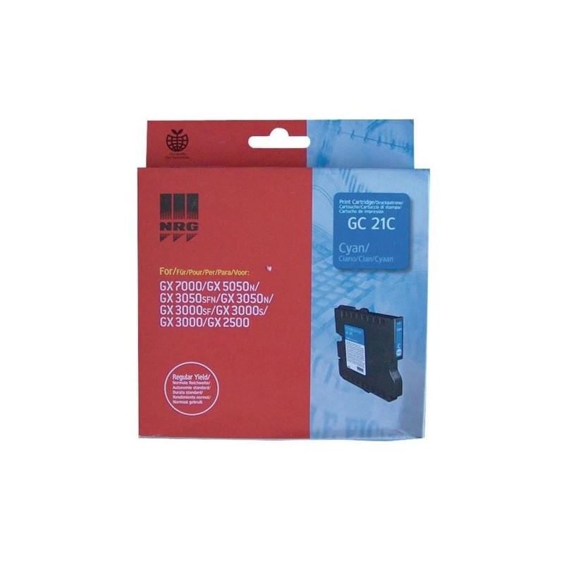 INK JET RICOH G21C GX3000 AZUL