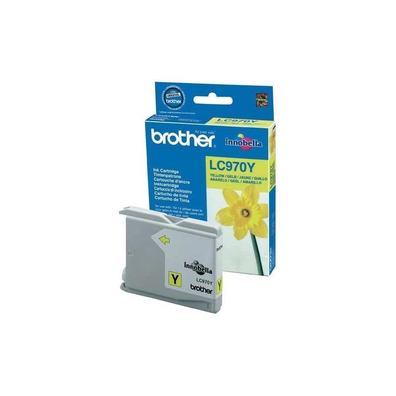 CART.IJ. BROTHER LC 970Y AMARILLO