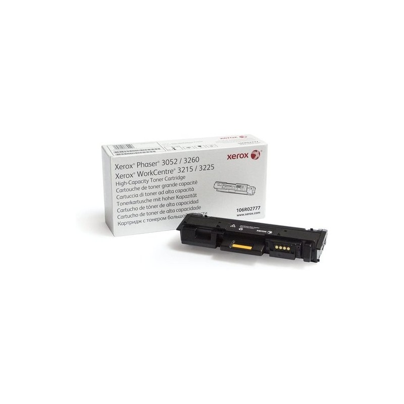 TONER XEROX 106R02777 NEGRO 3.000 PÁG
