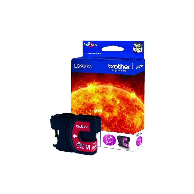 CART.IJ. BROTHER LC 980M MAGENTA