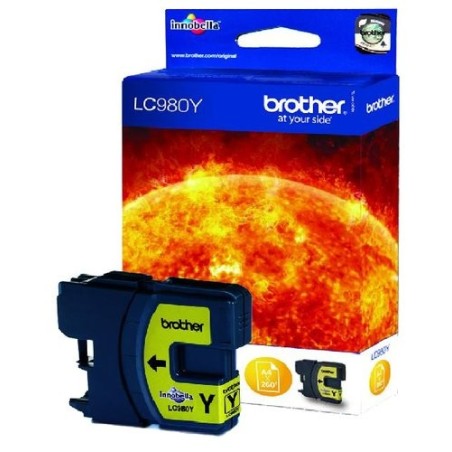 CART.IJ. BROTHER LC 980Y AMARILLO