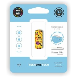 MEMORIA USB 32GB TECHONE EMOJI COLLAGE