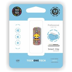 MEMORIA USB 32GB TECHONE EMOJI ME PARTO