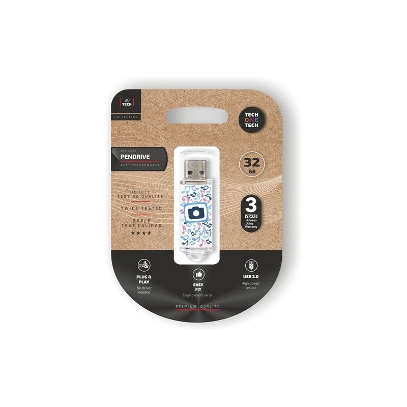 MEMORIA USB 32GB TECHONE FOTO DREAM