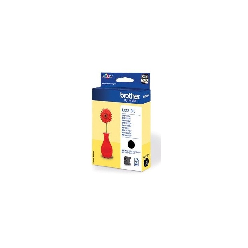 CART.IJ. BROTHER LC-121BKBP NEGRO