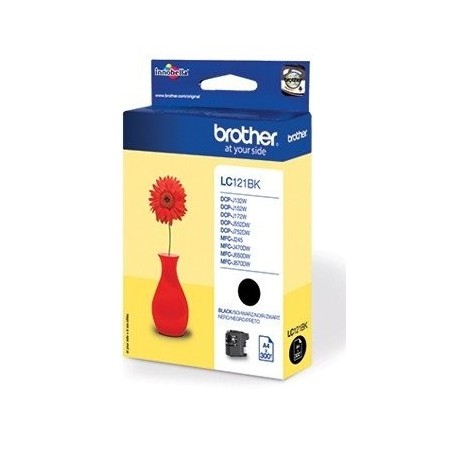 CART.IJ. BROTHER LC-121BKBP NEGRO