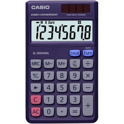 CALCULADORA BOLS.CASIO  8 DIG. SL-300VER