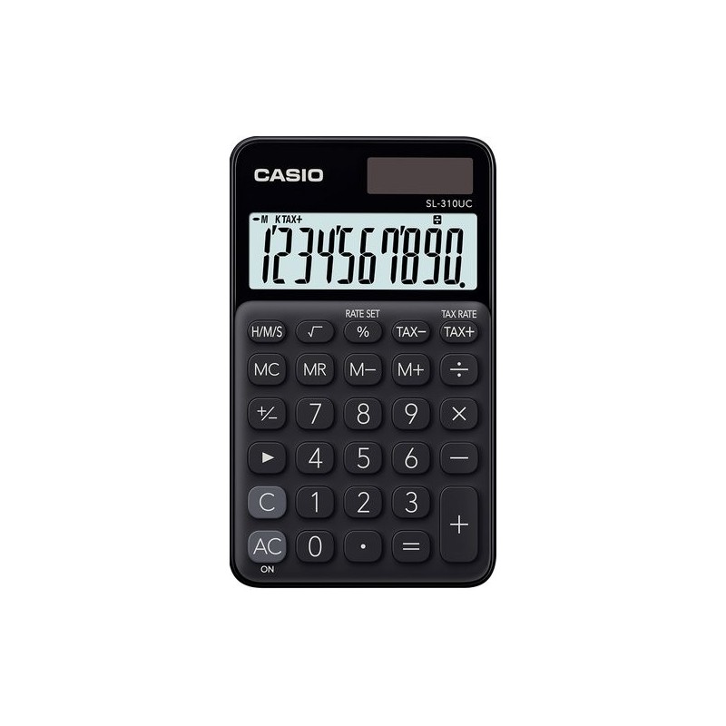 CALCULADORA BOLS.CASIO 10 DIG. SL-310 NG