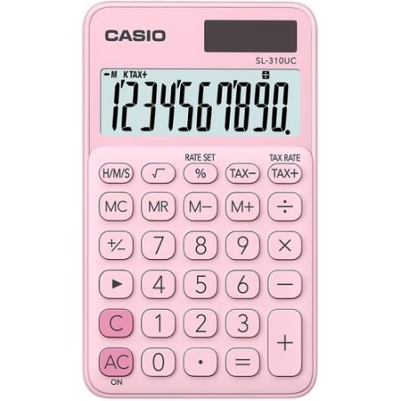 CALCULADORA BOLS.CASIO 10 DIG. SL-310 RS