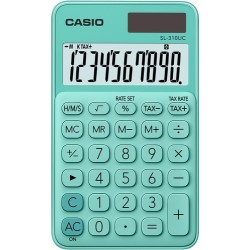 CALCULADORA BOLS.CASIO 10 DIG. SL-310 VD