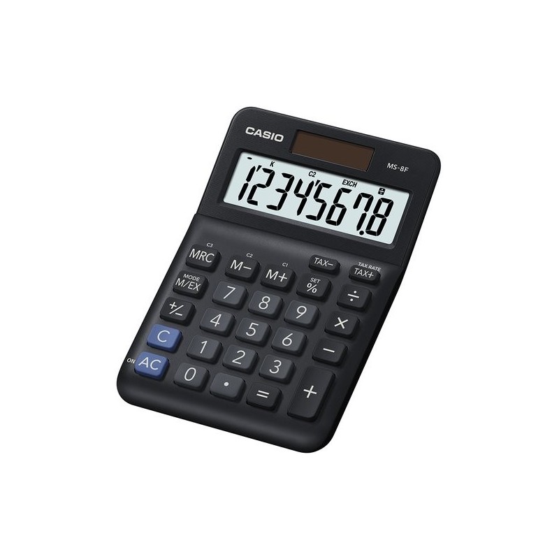 CALCULADORA MESA CASIO 8 DIG. MS-8F