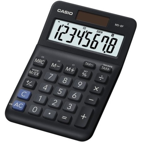 CALCULADORA MESA CASIO 8 DIG. MS-8F
