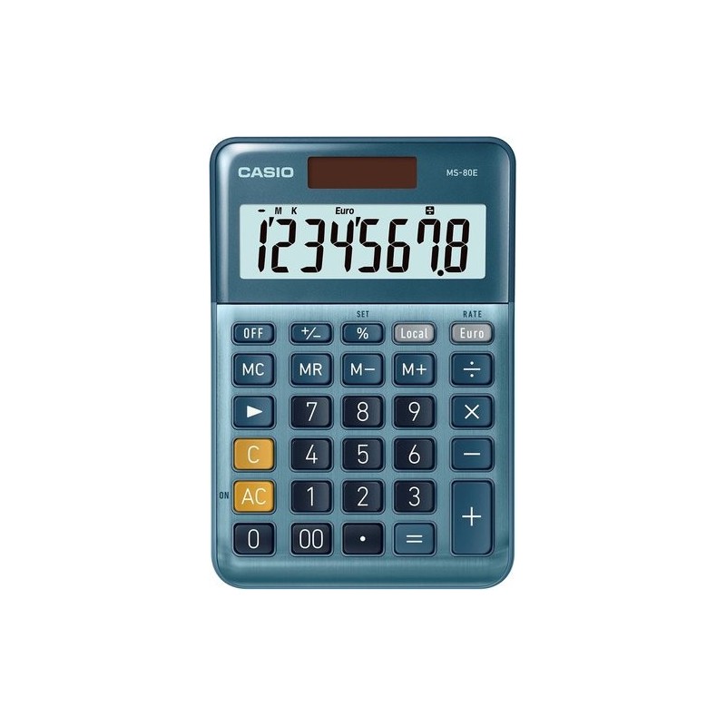 CALCULADORA MESA CASIO 8 DIG. MS-80E