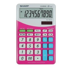 CALCULADORA SOBR.SHARP 10 DIG. EL-M332 R