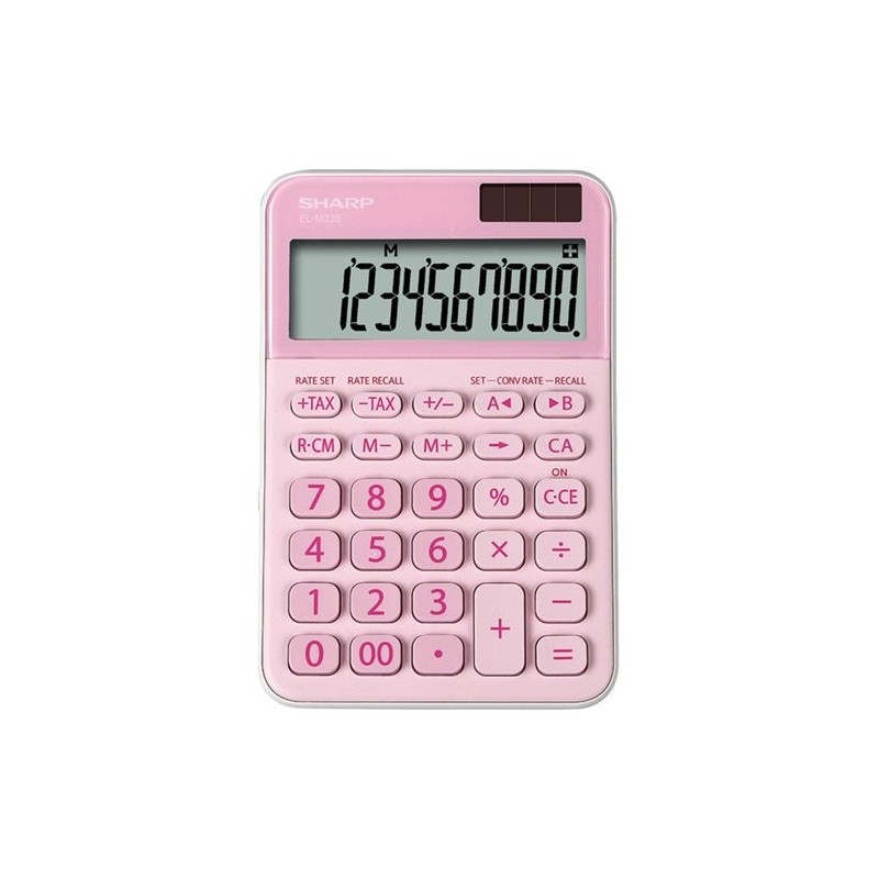 CALCULADORA SOBR.SHARP 10 DIG. EL-M335BP