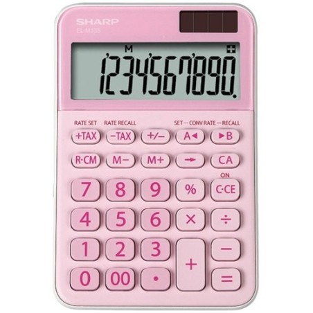 CALCULADORA SOBR.SHARP 10 DIG. EL-M335BP