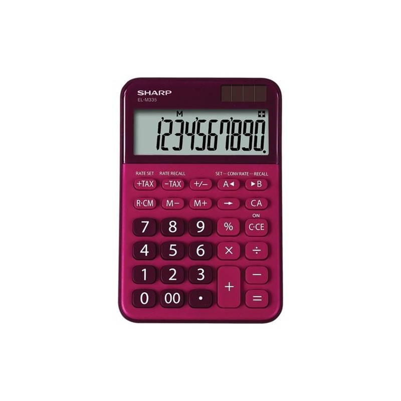 CALCULADORA SOBR.SHARP 10 DIG. EL-M335BR