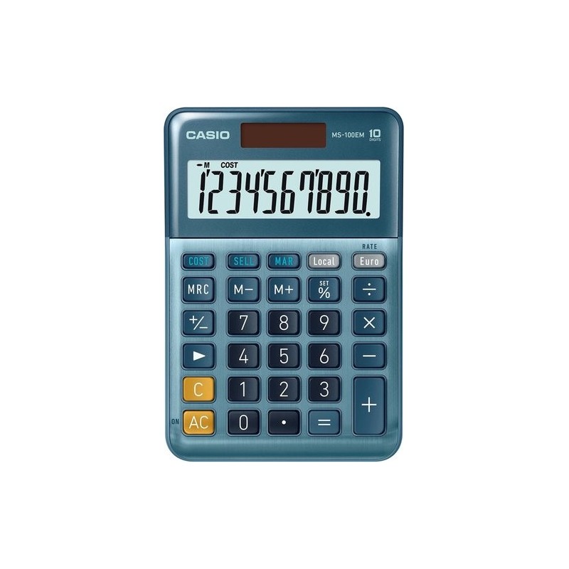 CALCULADORA MESA CASIO 10 DIG.MS-100 TER