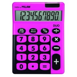 CALCULADORA MESA MILAN 10 DIG. T. ROSA