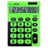 CALCULADORA MESA MILAN 10 DIG. T. VERDE