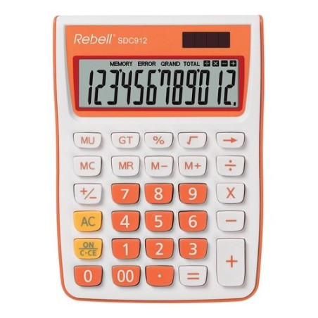 CALCULADORA MESA REBELL 12 DIG. 912 NJ